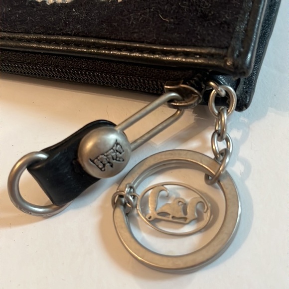 Juicy Couture Change Purse Brown Bling Front - Picture 5 of 7